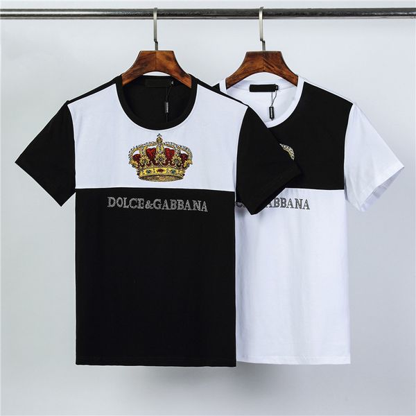 

women's t-shirt black white fashion summer men t shirts summer cotton tees skateboard hip hop streetwear t shirts 5