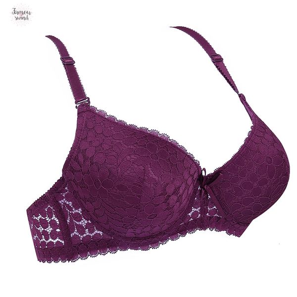 

регулируемая бюстгальтеры женщины косточках push up bra сексуальное нижнее белье для женщин bralette lace бюстгальтер хлопок 3 4 чашки шнурк, Red;black