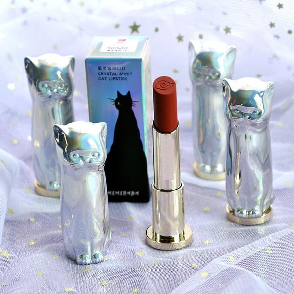 

xy fancy cute cat shaped matte lipstick long lasting lipsticks velvet waterproof lipstick