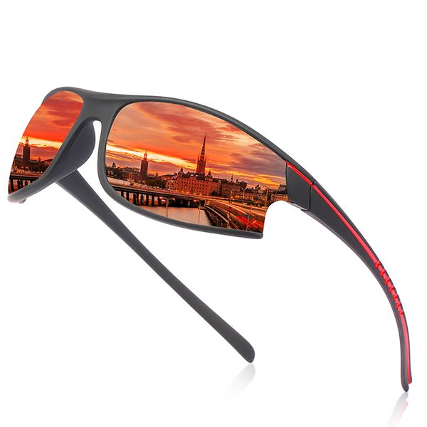 

fashionable cool men's polarized sunglasses sports sunglasses dustproof mirror riding glasses 208 spot supply ing, White;black