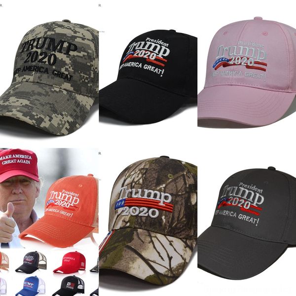 

ux3uu new 2020 trump baseball caps presidential adjustable sponge net caps 2020 summer election trump hat colorful trump snapback sports cap, Blue;gray