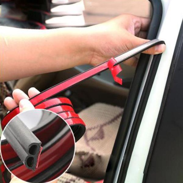 

car soundproof sealing strip universal type car b type rubber strip door trunk soundproofing waterproof dustproof