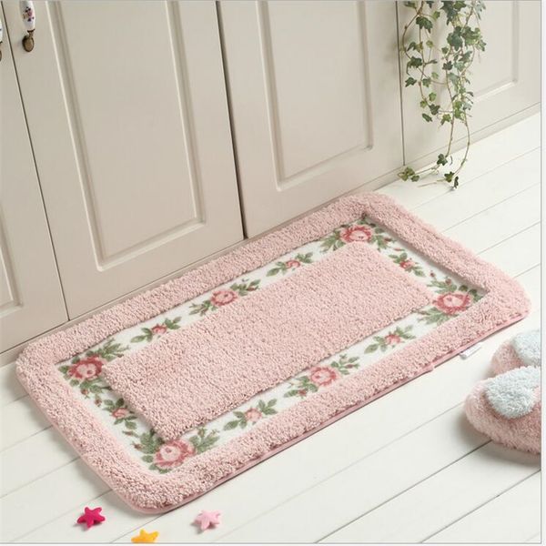 

pink plush soft shaggy rugs and carpets for living room area rug for kitchen carpet kids room bedroom window bedside doort mat