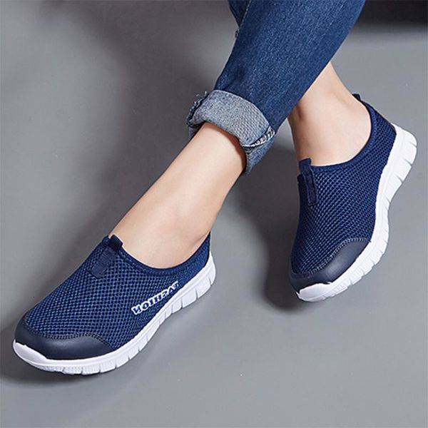

spring summer women sneakers breathable mesh light flat loafers casual shoes women fashion outdoor walking shoes plus size