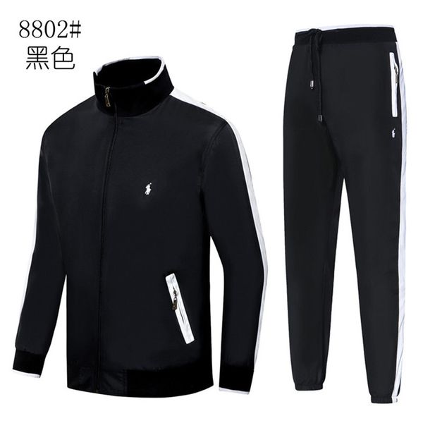 

new 2019 new fashion suit men's sportswear printing men's round neck pullover hip hop men's sportswear sweatshirt clothing 06, Black