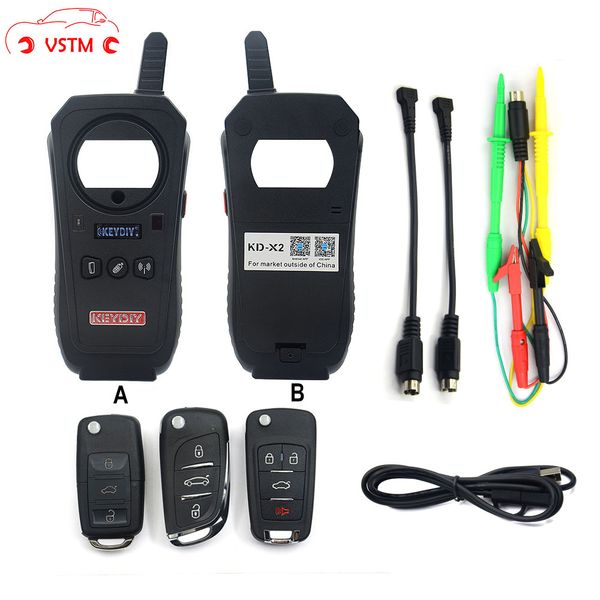 

vstm keydiy kd-x2 car key garage door remote kd x2 generater/chip reader/frequency programmer tool