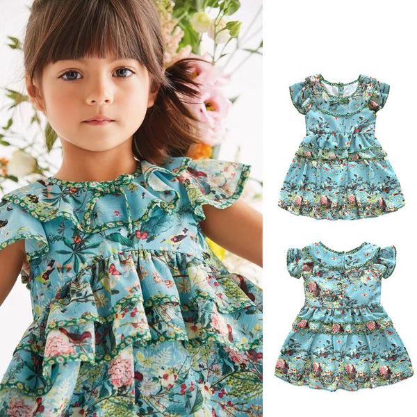 

girls summer dress princess big girls dresses robe fille short sleeve girl clothes robe enfant fille birthday girl party dress, Red;yellow