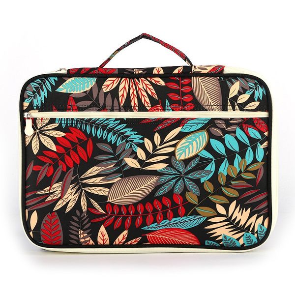 

1pc new waterproof comestic bag multifunction polyester storage bag fashion female make up 4 colors