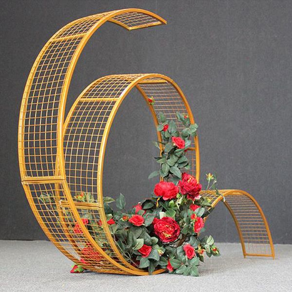 Flower Vases Floor Metal Vase Plant Dried Floral Holder Flower Pot