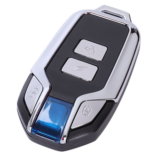 

y787r bike lock anti-theft security wireless remote control alarm lock 4-digit led(blue) bike locks