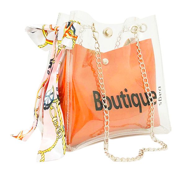 

мода прозрачный женщин плечо сумка пляжная сумка повседневная хозяйственная сумка