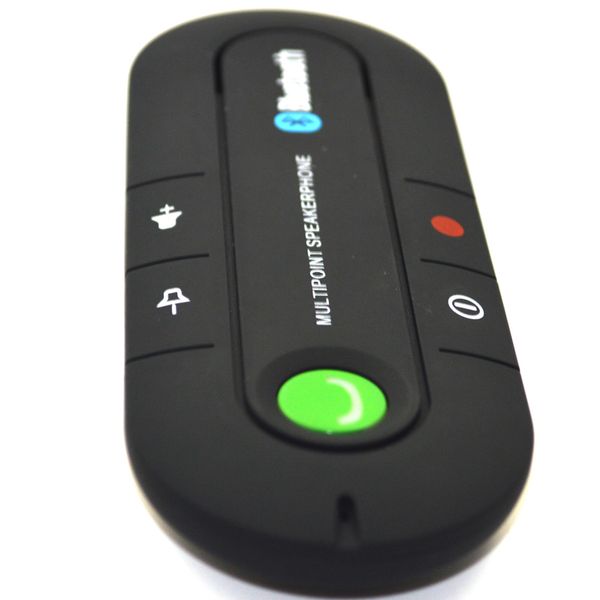 

wireless adapter bluetooth handskit visor clip car microphone case portable audio video for iphone android