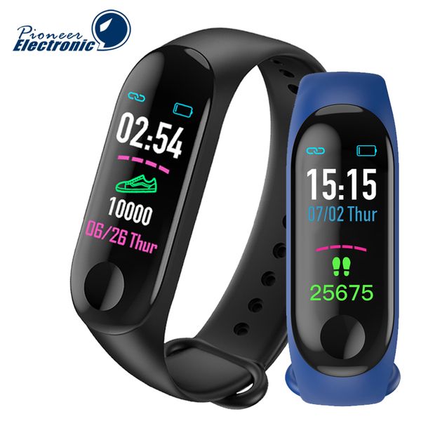 

M3 mart band bracelet heart rate monitor activity fitne tracker pul eira relÃ³gio reloj inteligente pk fitbit xiaomi mi 3 apple watch