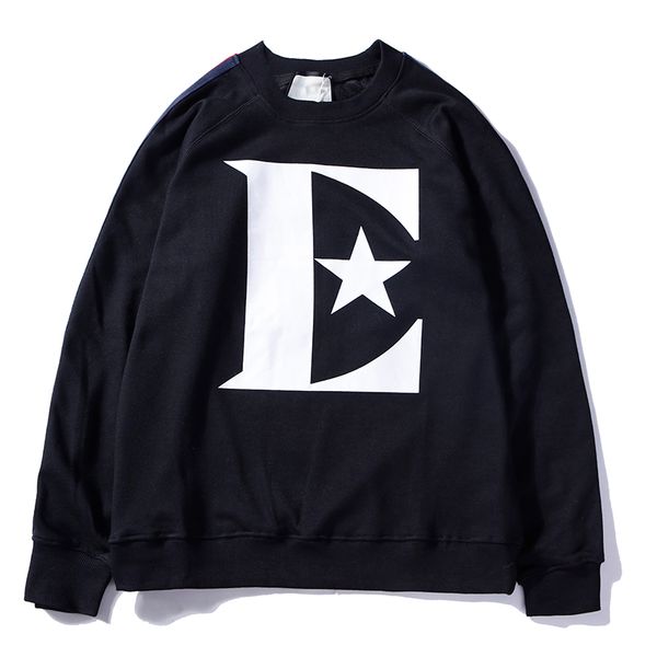 

hoodie mens brand hoodies women sweatshirts designer hoodie stylish pullover tide luxury mens hoody with letter printed m-2xl, Black
