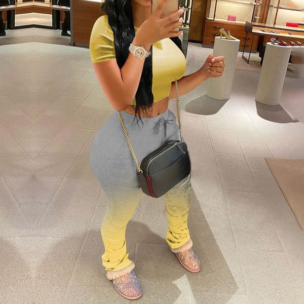 

cysincos 2020 women sports suit set short pants workout clothes tracksuit fashion summer outfit ladies casual 2 piece set, Gray