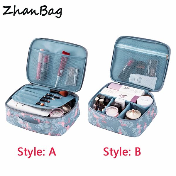 

Бренд Flamingo Series Travel Портативный Косметичка, DIY Организатор Макияж Сумка Для Женщин Косметика Мужчины Набор Для Бритья, бесплатная Доставка # 42842