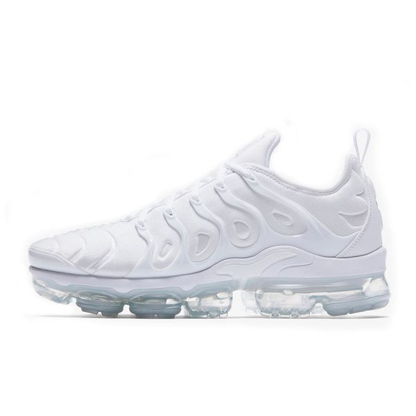 air max plus branco e cinza