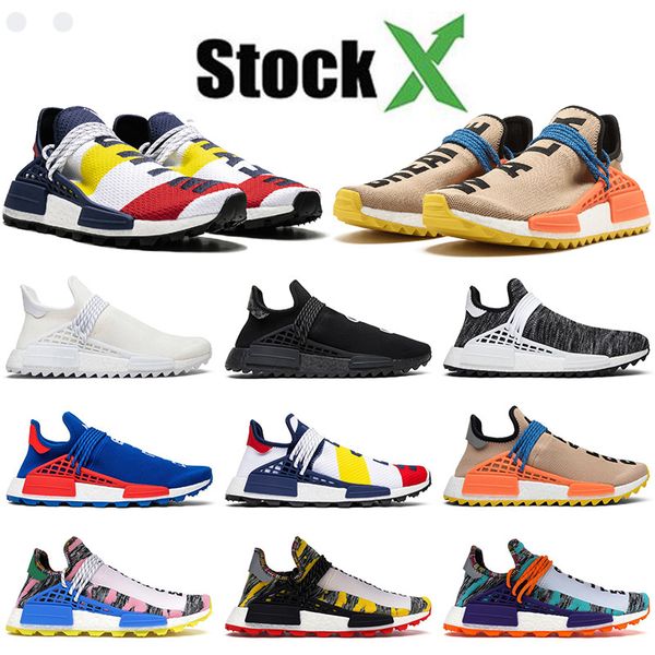 

2020 arrival new quality fashion human race youth super running shoes luxury designer sport sneakers for women mens 36-45 whit stock x