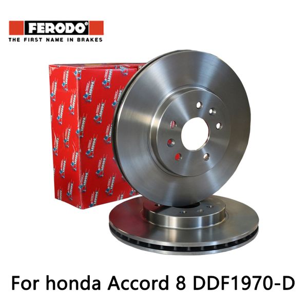 

2pieces/set ferodo car front brake disc for accord 8 2.0 2.4l ddf1970-d