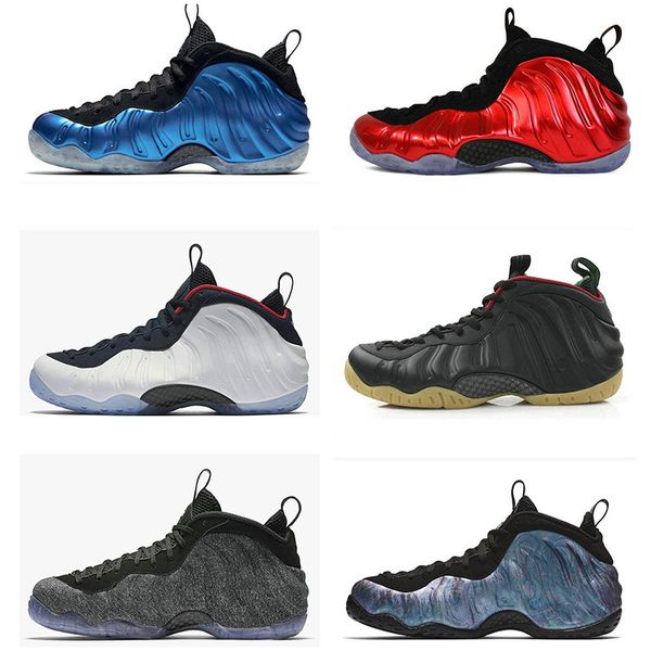 

paranorman foam one penny hardaway mens kids basketball shoes vandalized shattered backboard alternate galaxy sports sneakers, Black