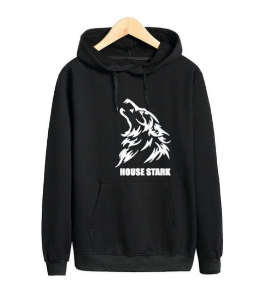

sweatshirt house stark winter is coming hoodies casual funny hoodies sweatshirts-z997, Black