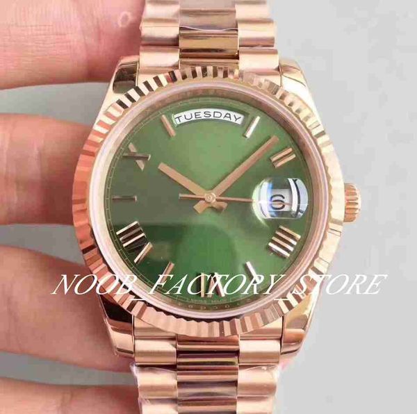 

luxury 6 color selection dial 40mm 2813 automatic movement bf factory new style strap christmas gifts watch sapphire glass men watch watches, Slivery;brown