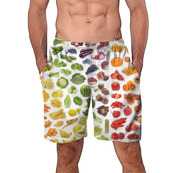 

2019 fruits print men swimsuit summer elastic men swimming trunks beach bathing swimwear shorts swimsuit pants sunga masculina