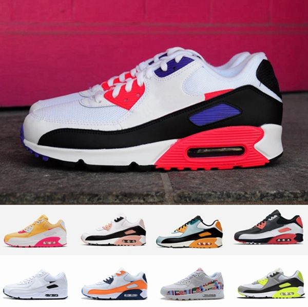 

2020 new essential black grey total orange wheat undefeated 90s running shoes for men womens z gold international flag sport sneakers