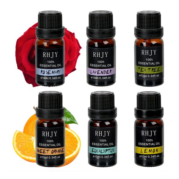 

water soluble 6 flavors for humidifier car styling 10ml car perfume natural plant essential oil oil air freshener