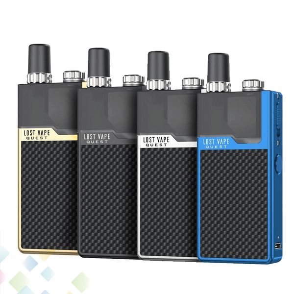 

Original Lost Vape Orion Q Pod Kit 950mAh Battery 17W Box Mod with 2ml Refillable Cartridge Tank Vape Kits DHL Free