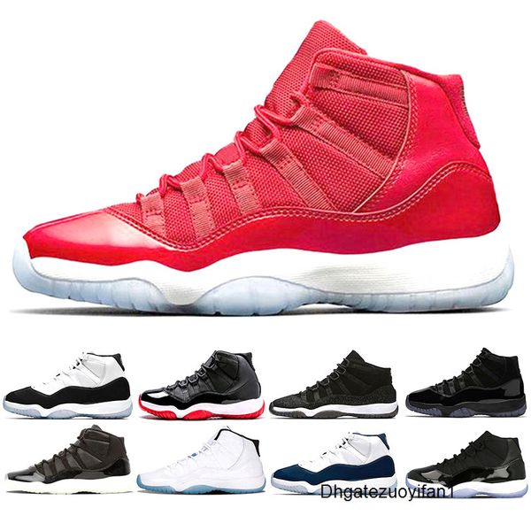 

men women 11s high gym red basketball shoes concord university blue prom night men women popular training sneakers shoes size 36-47
