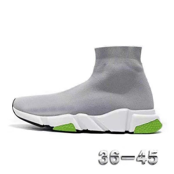

fashion designer speed trainer sock shoes men women triple black sshioesred glitter volt men trainers runners casual sports sneakers