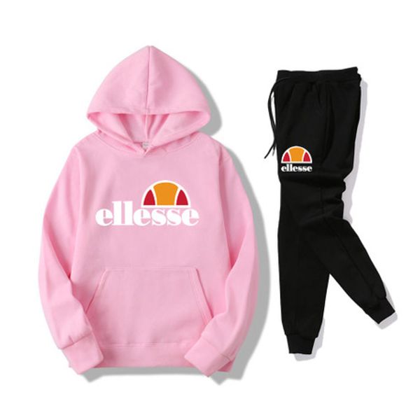 

мода мужчины и женщины костюм из двух частей hoodie + кальсоны костюмы высокого качества костюмы марка unisex спорт комплекты азиатского раз, Gray