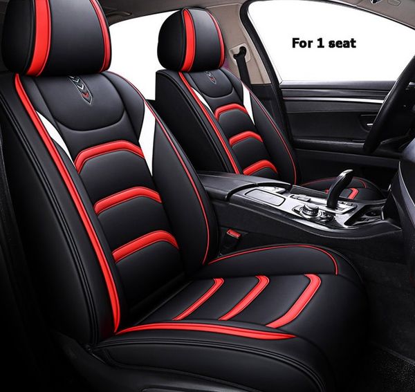 

Car Interior Accessories Front Single-Seat Cover For Sedan Free Shipping Durable PU Leather One-Piece Pront Seat Cover For SUV 004