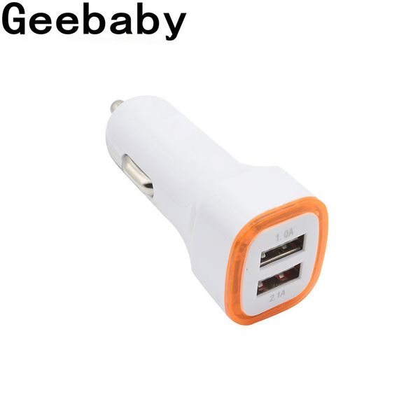 

Car charger 2.1A LED USB dual 2 port hot adapter socket car charger iphone/samsung/htc/xiaomi