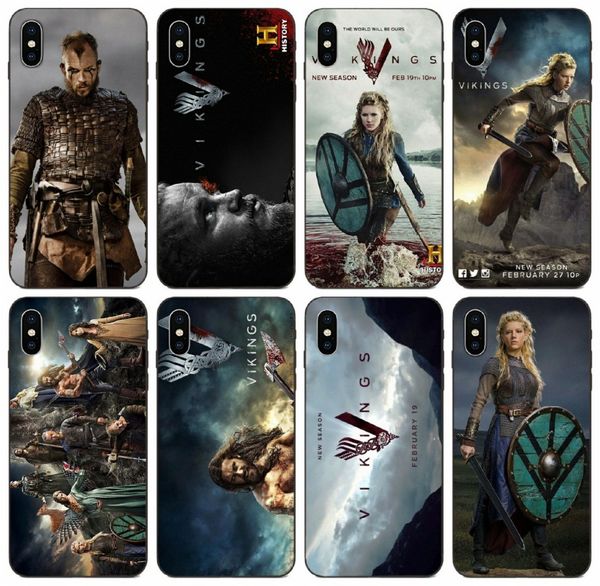 

[tongtrade] comics manga caricature vikings serie case for apple iphone 11 pro max x xs 8 7 6 5 galaxy note 8 9 huawei mate 10 p20 p30 case