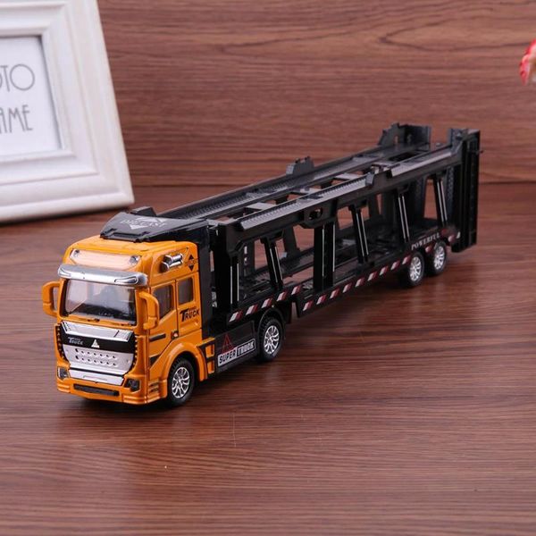 

1:48 новое воспитание оттяните сплав супер грузовик моделирования transporter модели автомобили интересных игрушки для детей детей подарка