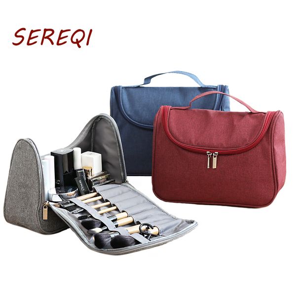 

путешествия косметическая щетка сумка женская косметичка туалетные принадлежности водонепроницаемый женская сумка для хранения молнии кошеле