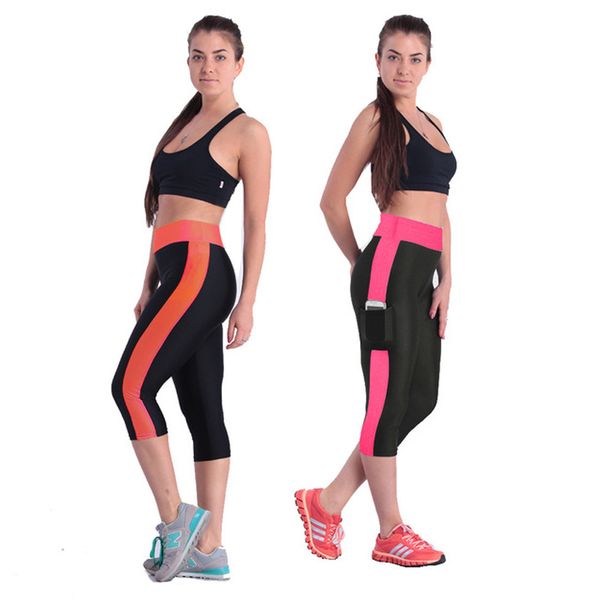 

quick drying elasticity high waist hip running tights slim leggings women outdoor fitness trousers sports gym leggings, Black;blue