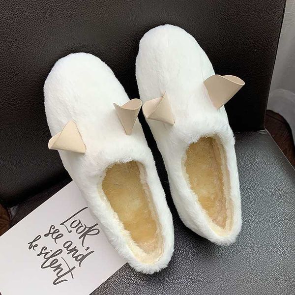 

fashion women's shoes female flat bottom suede hair ball driving shoes soft a pedal comfortable pea u12-83, Black