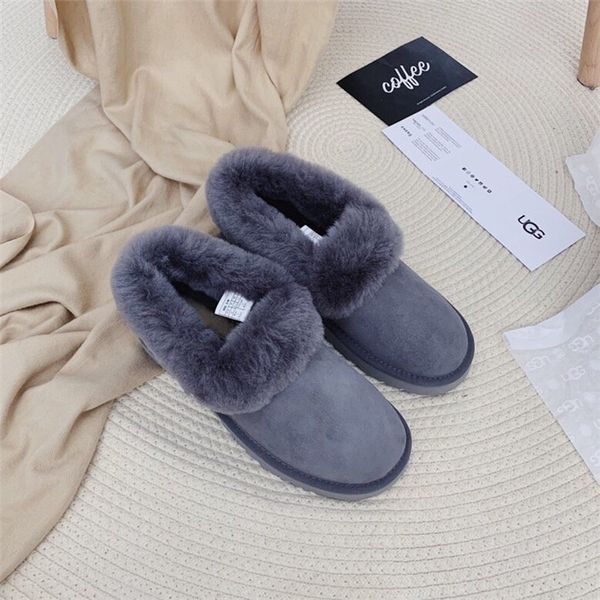 

women's classic mini ii boots new booties women shoes snow ankle winter boots australia boots women shoes leather fur rain botas mujer, Black