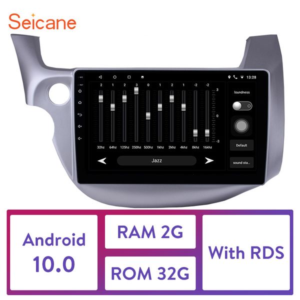 

seicane 10.1 inch 2din android 9.0/ 10.0 hd 1024*600 touchscreen car gps stereo fm radio for 2007 2008 2009 2010-2013 fit car dvd
