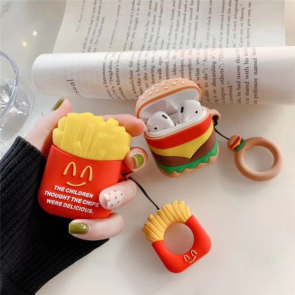 

AirPods Carrying Storage Case Pouch Bag Cover Portable Box Holder For Card USB Cable Stereo Bluetooth Headset Earphone