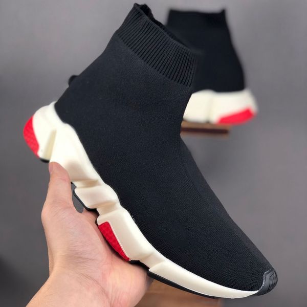 

fashion designer speed trainer sock boots casual shoes men women triple black white red mens trainers runners sports sneakers des chaussures
