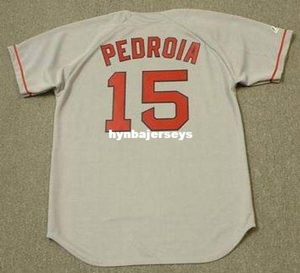 

custom dustin pedroia stitched 2008 majestic vintage away baseball jersey retro mens jerseys shirt, Blue;black