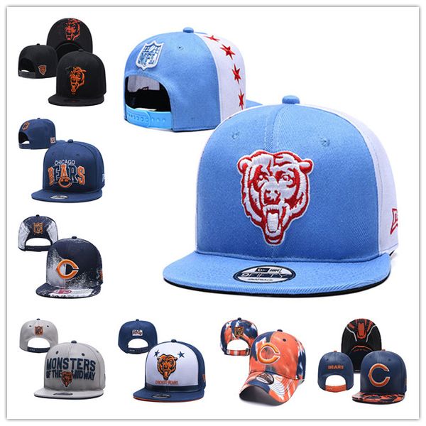 

НОВАЯ оптовая цена быка шапка DAL nflcapChicagoBearsHAT Регулируемые мужчин Snapback Hat Caps Adult Acceap заказ смешивания 08