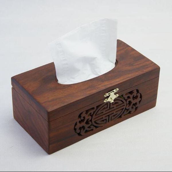 

paper rack wood storage tissue box car home rectangle shaped tissue box container towel napkin dispenser organizer holder