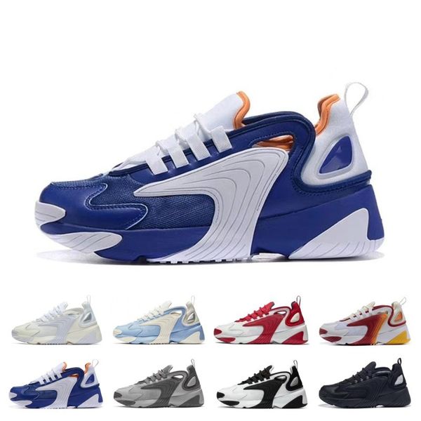 

New Classic M2k Tekno Zoom 2K ZM 2000 Running Shoes For Men Women triple Black White Blue Orange Mens Trainers fashion Sneakers 36-45