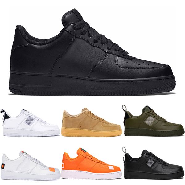 

classic triple black dunk running shoes men's utility volt olive flax white total orange sports fashion casual training outdoor sneaker