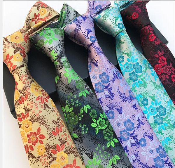 

necktie men's warp new polyester high weft density, Blue;purple